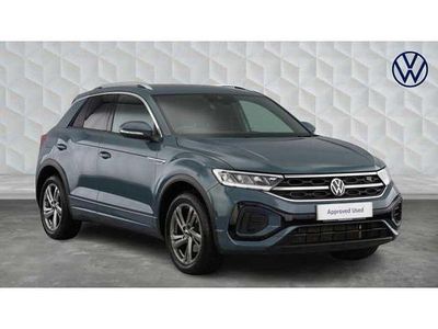 Blue Used 2023 VW T-Roc R-line SUV | £23,927 (Fair price)