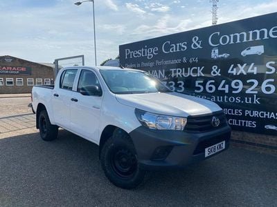 White Used 2018 Toyota HiLux Active Pickup | £9,950 (Good price)