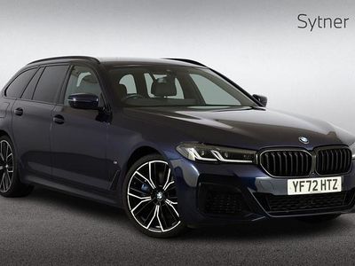 Blue Used 2022 BMW 530 M Sport Estate | £34,000 (Expensive)