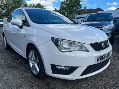 Used Seat Ibiza FR 90 HP (66 kW) 2016 White Hatchback