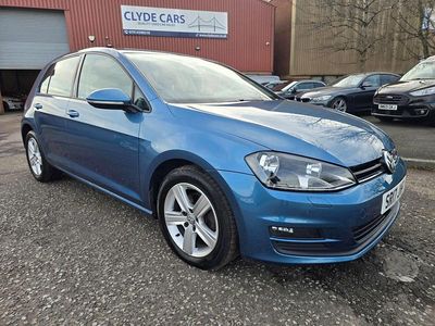 Used VW Golf VII Edition 110 HP (80 kW) 2017 Blue Hatchback