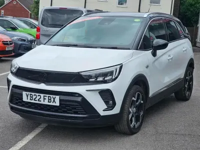 Used Vauxhall Crossland Ultimate 130 HP (95 kW) 2022 White SUV