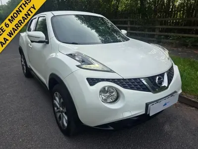 Used Nissan Juke S 115 HP (84 kW) 2016 White SUV