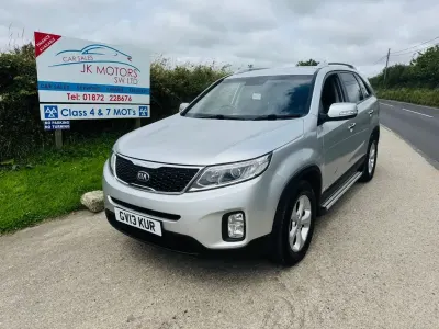 Used Kia Sorento 194 HP (142 kW) 2013 Silver SUV