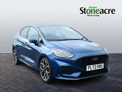 Used Ford Fiesta ST-Line X 123 HP (90 kW) 2023 Blue Hatchback