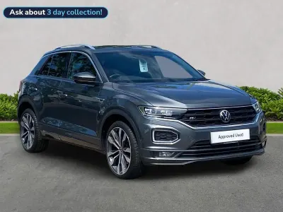 Used VW T-Roc R-line 150 HP (110 kW) 2021 Grey SUV