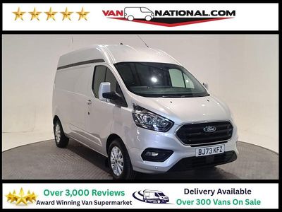 Used Ford Transit Custom Limited 130 HP (95 kW) 2023 Silver Van