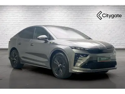 Used Skoda Enyaq iV vRS 183 kW (250 HP) 2025 Graphite grey metallic SUV
