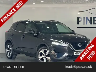 Used Nissan Qashqai N-Connecta 140 HP (102 kW) 2023 Black SUV