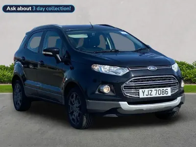 Used Ford Ecosport Titanium 95 HP (69 kW) 2016 Black SUV