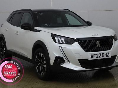 White Used 2022 Peugeot 2008 GT SUV | £11,990 (Good price)