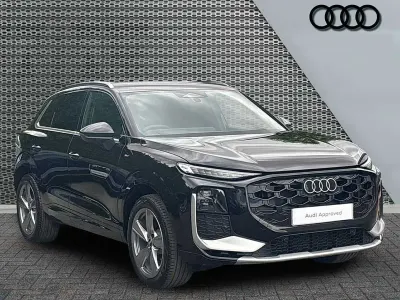 New Audi Q3 S-Line 150 HP (110 kW) 2026 Mythos black, metallic SUV