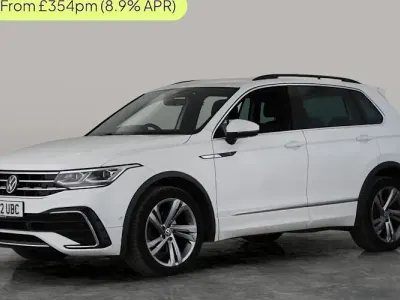 Used VW Tiguan R-line Edition 150 HP (110 kW) 2022 White SUV
