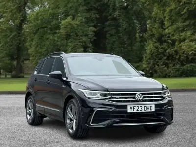 Used VW Tiguan R-line Edition 150 HP (110 kW) 2023 Black SUV