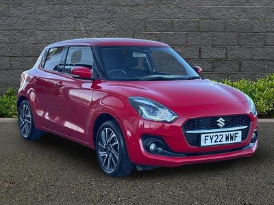 Red Used 2022 Suzuki Swift SZ5 Hatchback | £12,995 (A bit pricey)