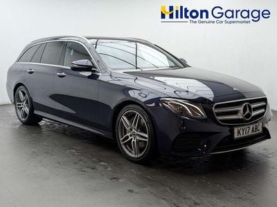 Used Mercedes E220 AMG Line Premium 2017 Blue Estate