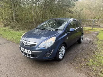 Gebraucht Vauxhall Corsa 2012 Blau Kleinwagen