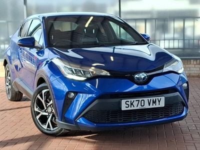 Used Toyota C-HR Design 122 HP (89 kW) 2020 Blue SUV