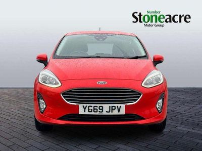 Used Ford Fiesta Zetec 99 HP (72 kW) 2019 Red Hatchback