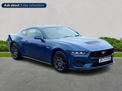 Used Ford Mustang GT 446 HP (328 kW) 2024 Blue Coupe