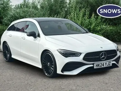 Used Mercedes CLA180 AMG Line Premium Plus 134 HP (98 kW) 2024 White Coupe