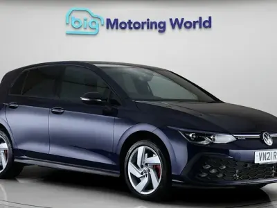 Used VW Golf VIII GTE 245 HP (180 kW) 2021 Blue Hatchback