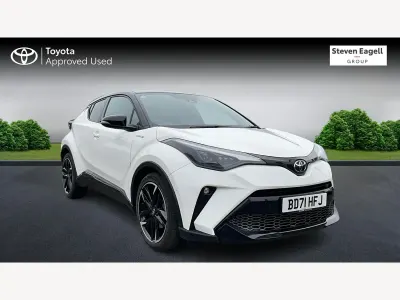 Used Toyota C-HR Sport 184 HP (135 kW) 2021 White/black SUV