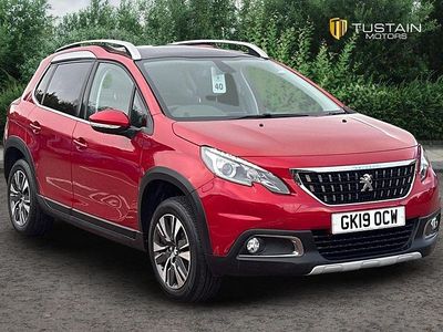 Red Used 2019 Peugeot 2008 Allure Premium SUV | £9,499 (Fair price)