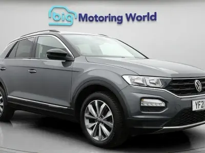 Used VW T-Roc Design 110 HP (80 kW) 2021 Grey SUV