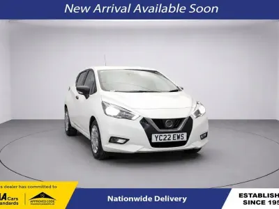 Used Nissan Micra Visia 2022 White Hatchback