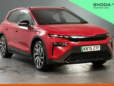 Used Skoda Elroq SportLine 210 kW (286 HP) 2025 Red SUV