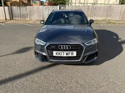 Used Audi A3 S-Line 184 HP (135 kW) 2017 Grey Hatchback