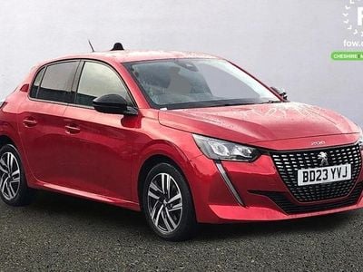 Red Used 2023 Peugeot 208 Allure+ Hatchback | £16,199 (Fair price)