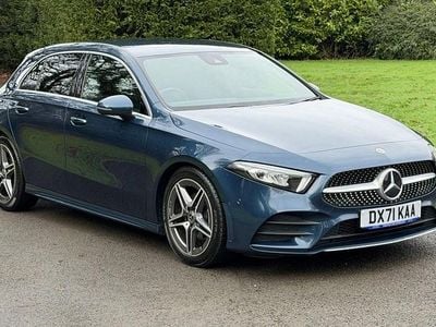 Blue Used 2021 Mercedes A200 Executive Hatchback | £18,990 (Fair price)