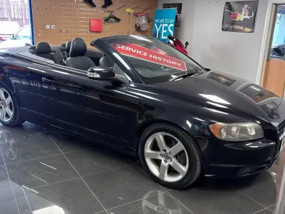 Used Volvo C70 180 HP (132 kW) 2008 Black Cabriolet