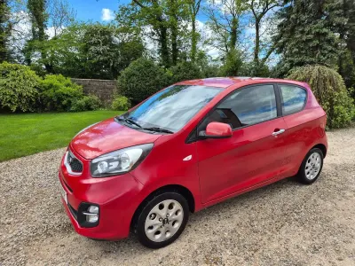 Second-hand Kia Picanto City 68 CP (50 kW) 2013 Roșu Hatchback
