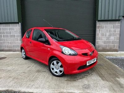 Red Used 2007 Toyota Aygo Hatchback | £1,490 (Fair price)