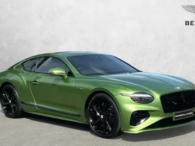 New Bentley Continental 2026 Green Coupe