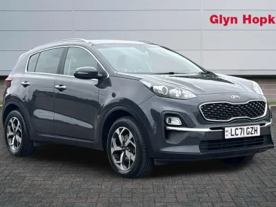 Used Kia Sportage 136 HP (100 kW) 2021 Grey SUV
