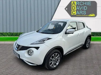 Used Nissan Juke Tekna 2015 White SUV