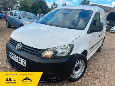 Used VW Caddy 102 HP (75 kW) 2012 White MPV
