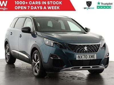 Green Used 2020 Peugeot 5008 GT-line Estate | £17,299 (Fair price)