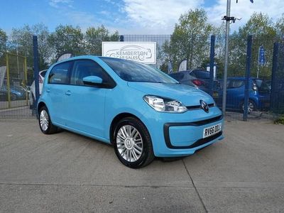Used VW up! move up! 60 HP (44 kW) 2016 Blue Hatchback