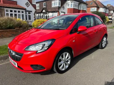 Used Vauxhall Corsa 75 HP (55 kW) 2018 Red Hatchback