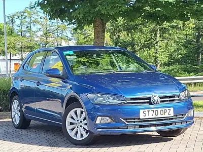 Used VW Polo SEL 110 HP (80 kW) 2020 Blue Hatchback