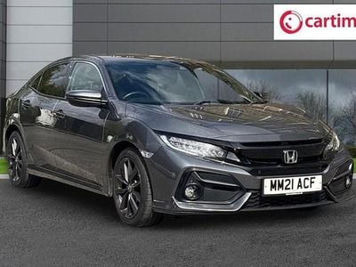 Begagnad Honda Civic SR 126 HK (92 kW) 2021 Grå Halvkombi