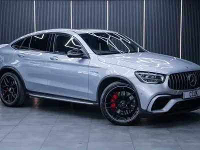 Käytetty Mercedes GLC63 AMG Premium Plus 2023 Hopea Coupe - kaksiovinen