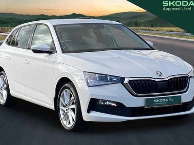 Candy white Used 2023 Skoda Scala SE L Hatchback | £16,099 (Fair price)