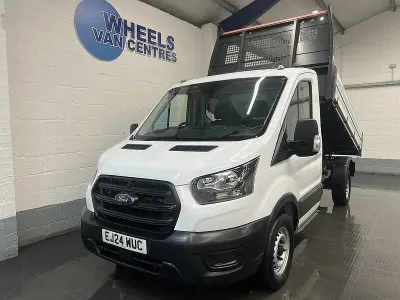 Used Ford Transit S 105 HP (77 kW) 2024 White Cabriolet