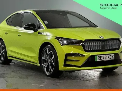 Used Skoda Enyaq iV vRS 219 kW (299 HP) 2022 Green SUV